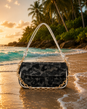 Black Camo Shoulder Bag