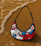 Scrapbook Moon Bag