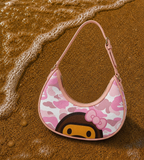 Milo Camo Bow Moon Bag