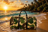 Green Camo Ape Duffle Bag
