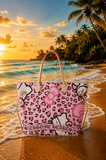 Pink Chrome x HK Tote Bag