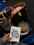 White Chrome HK Passport Cover