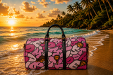 Pink Island Cutie Duffle Bag