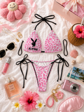 Pink Bunny Bikini