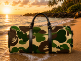 Green Camo Duffle Bag