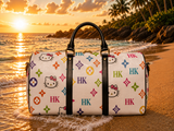 HK Print Duffle Bag