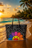 Midnight Bloom Tote Bag