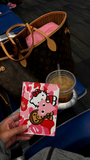 Pink Camo Sweethearts Passport Cover