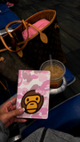 Milo Camo Bow Passport Cover