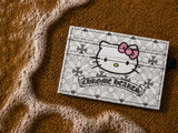 Chrome Kitty Card Holder