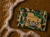 Blinged Out Camo Kitty Card Holder