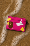 Hot Pink Ape Card Holder
