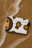 White Ape Print Card Holder