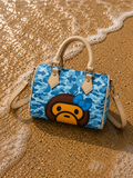 Blue Camo Ape Micro Bag