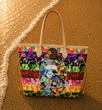 Color Block Ape Tote Bag